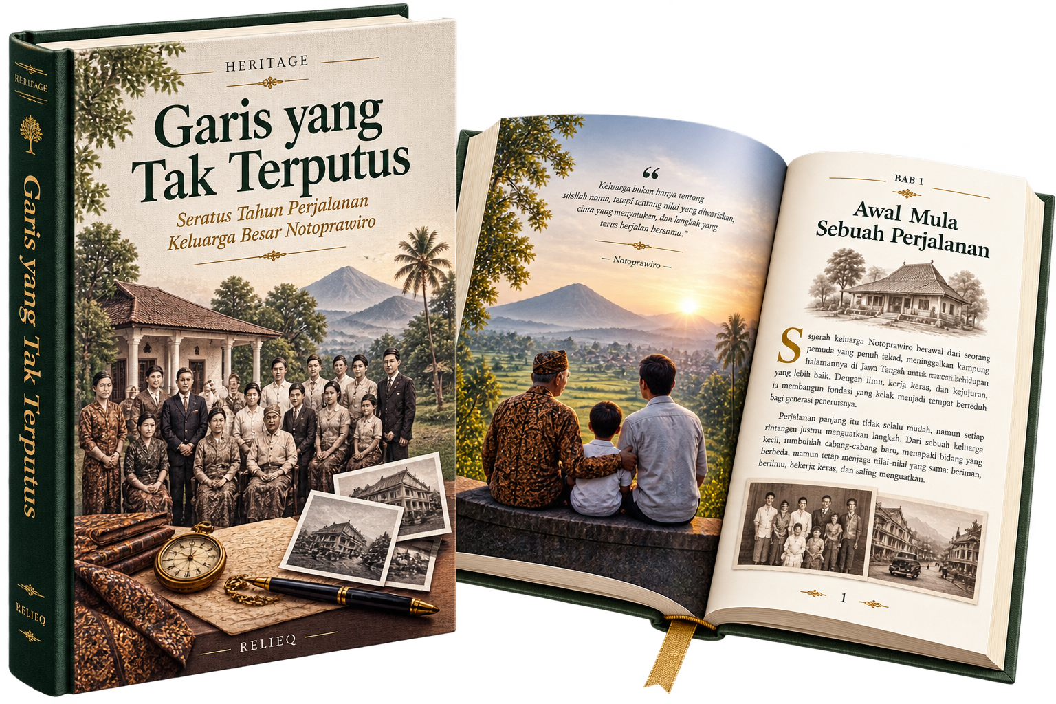 Contoh buku paket Legacy