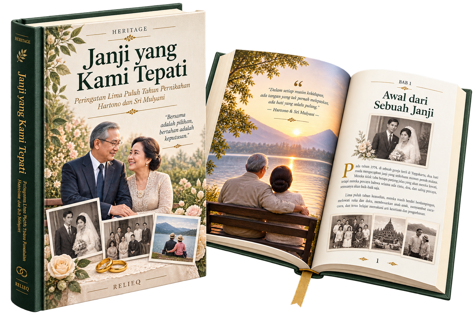 Contoh buku paket Heritage